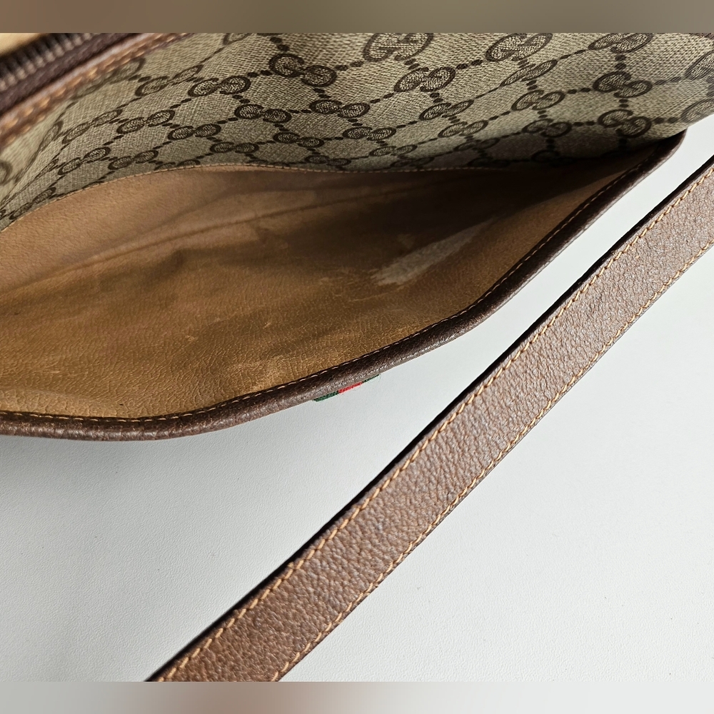 Gucci GG Supreme Sherry Line Crossbody Bag - Picture 14 of 16